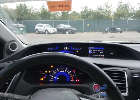 2014 Honda Civic Ex-L z USA, uszkodzony, nr VIN 19XFB2F96EE269754